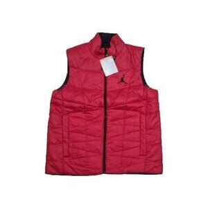 Air Jordan Reversible Thermore Red Grey Winter Vest Men
